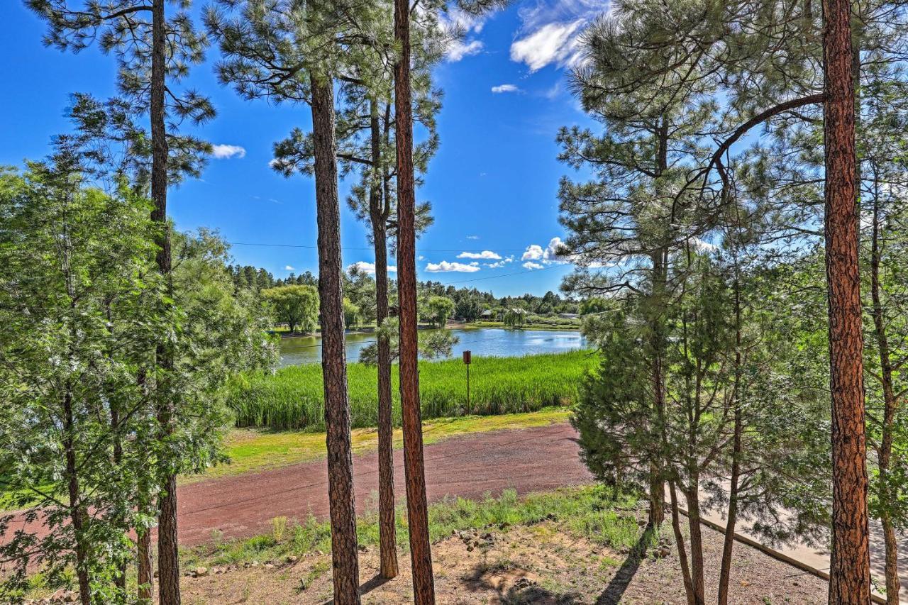 Serene Lakeside Cabin With Decks And Edler Lake Views! Pinetop-Lakeside Exterior photo